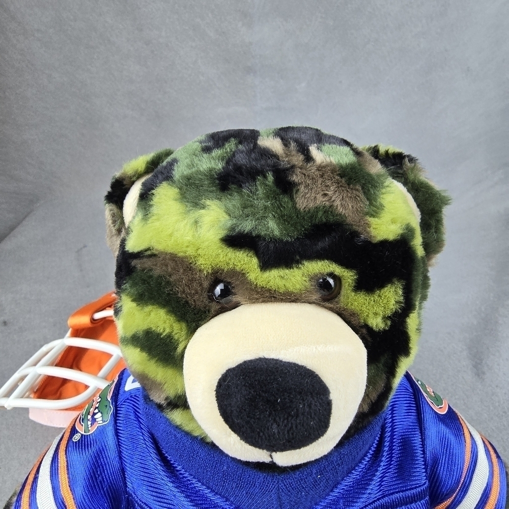 Build the Bear, Florida Gators football college. camo bear complete. - Picture 8 of 10